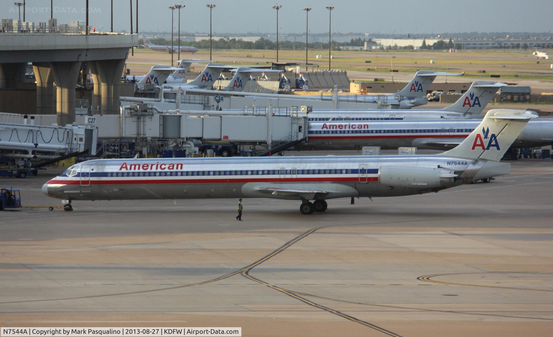 N7544A, 1990 McDonnell Douglas MD-82 (DC-9-82) C/N 53026, MD-82