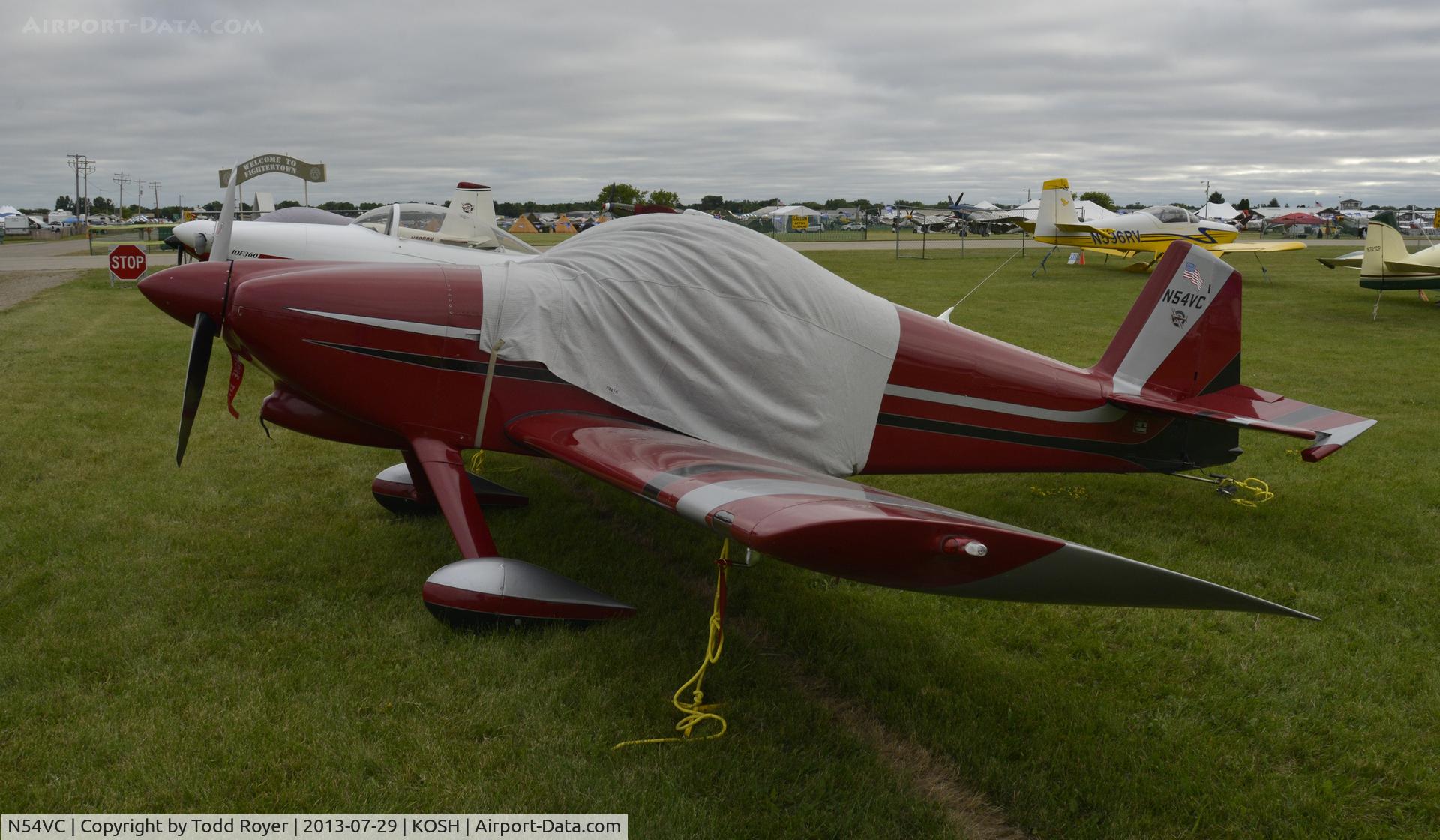 N54VC, 2000 Vans RV-6 C/N 60338, Airventure 2013
