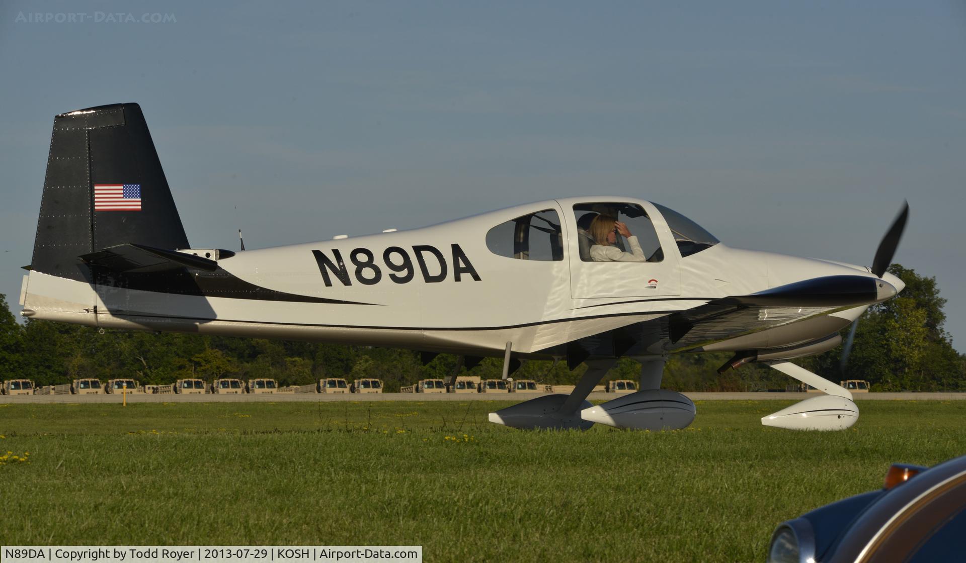 N89DA, Vans RV-10 C/N 40496, Airventure 2013