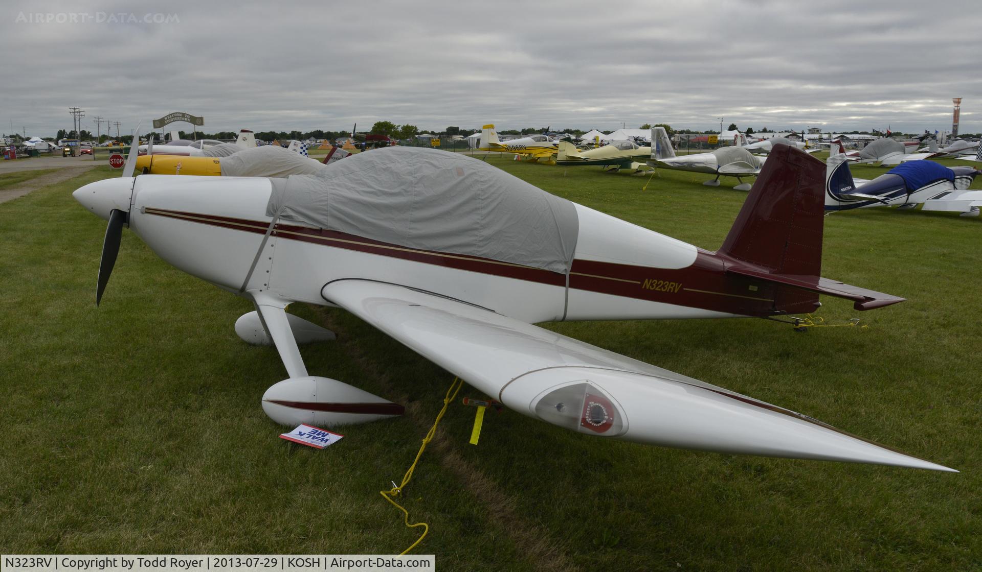 N323RV, Vans RV-7 C/N 72723, Airventure 2013