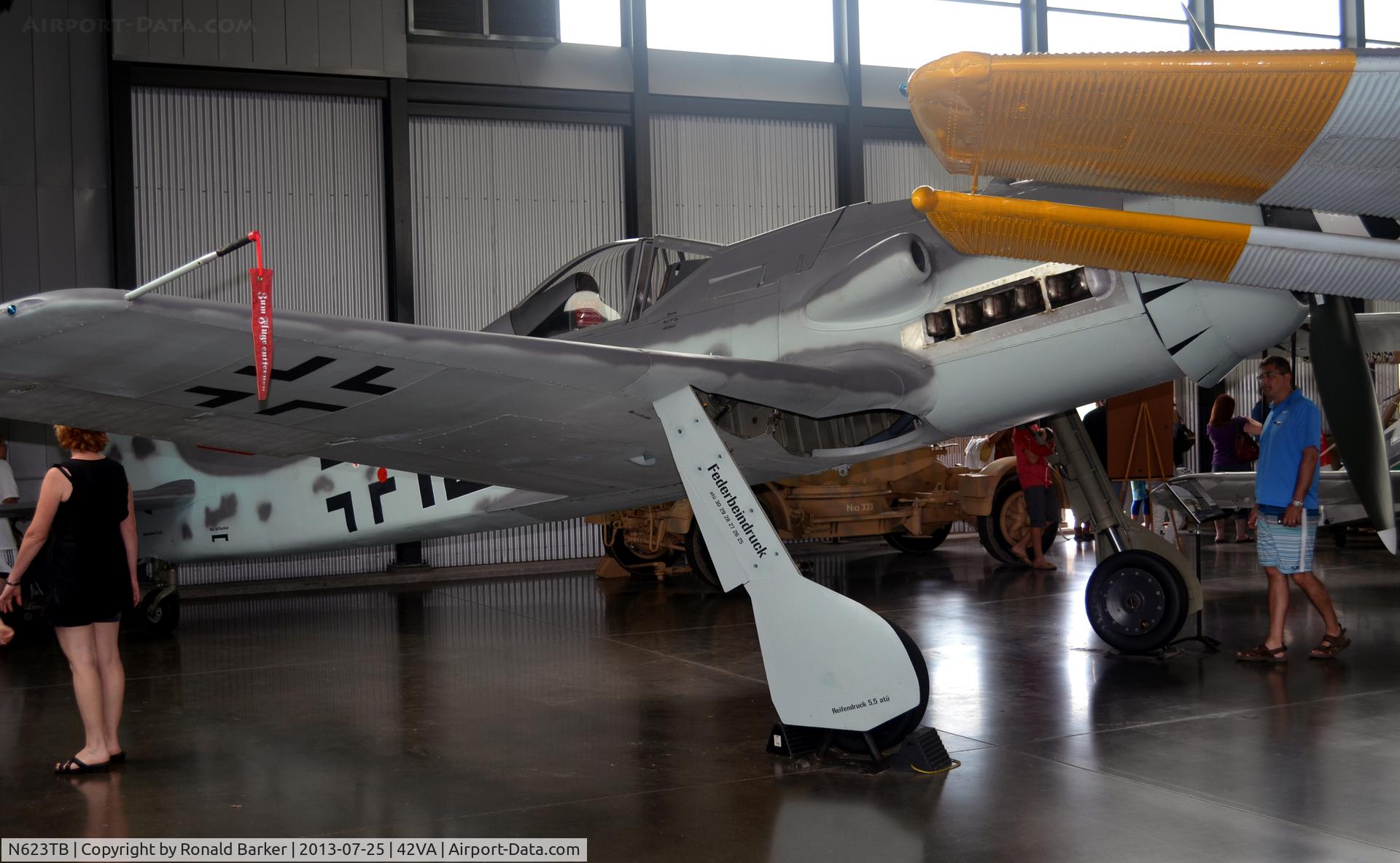 N623TB, Focke-Wulf Fw-190D-9 C/N 210 111, Dora, Military Aviation Museum, Pungo, VA