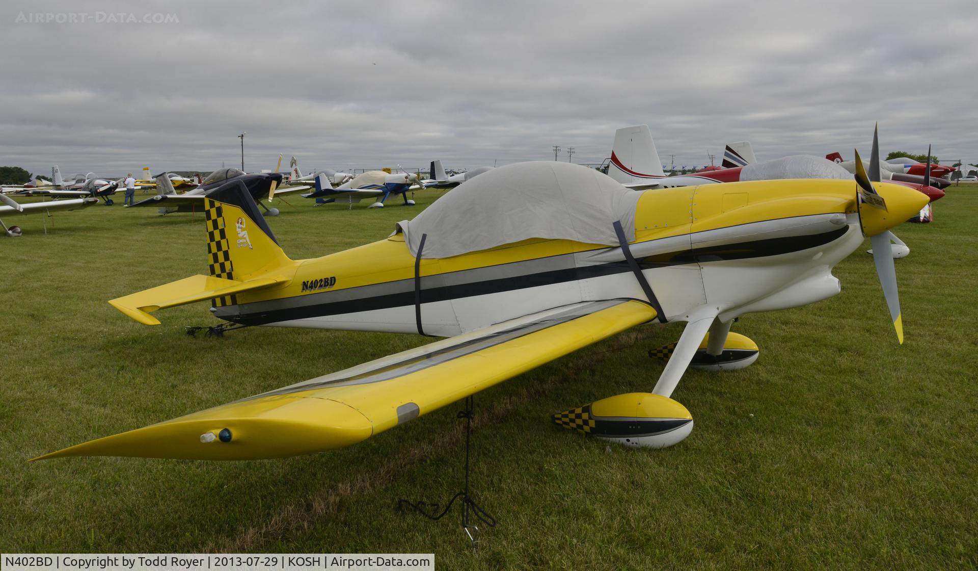 N402BD, 2003 Vans RV-4 C/N 4290, Airventure 2013