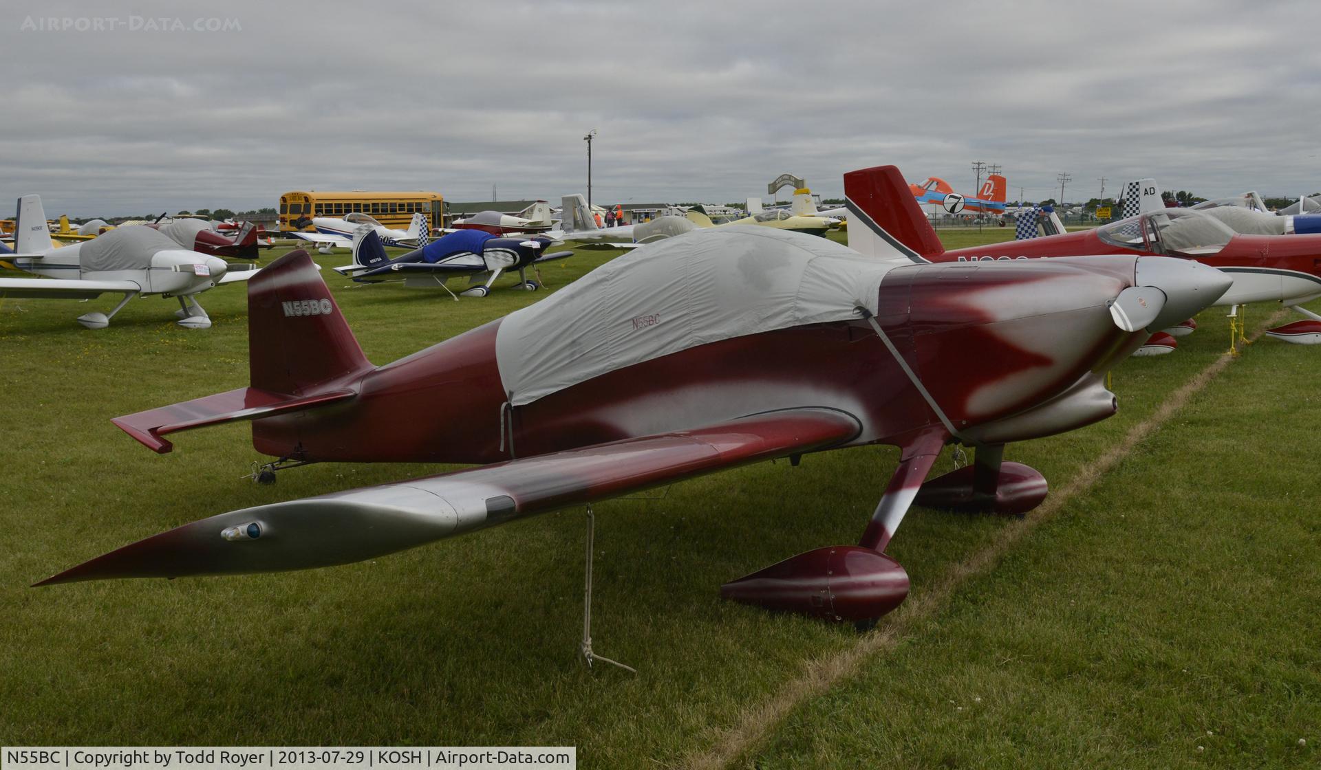 N55BC, 2003 Vans RV-6 C/N 60360, Airventure 2013