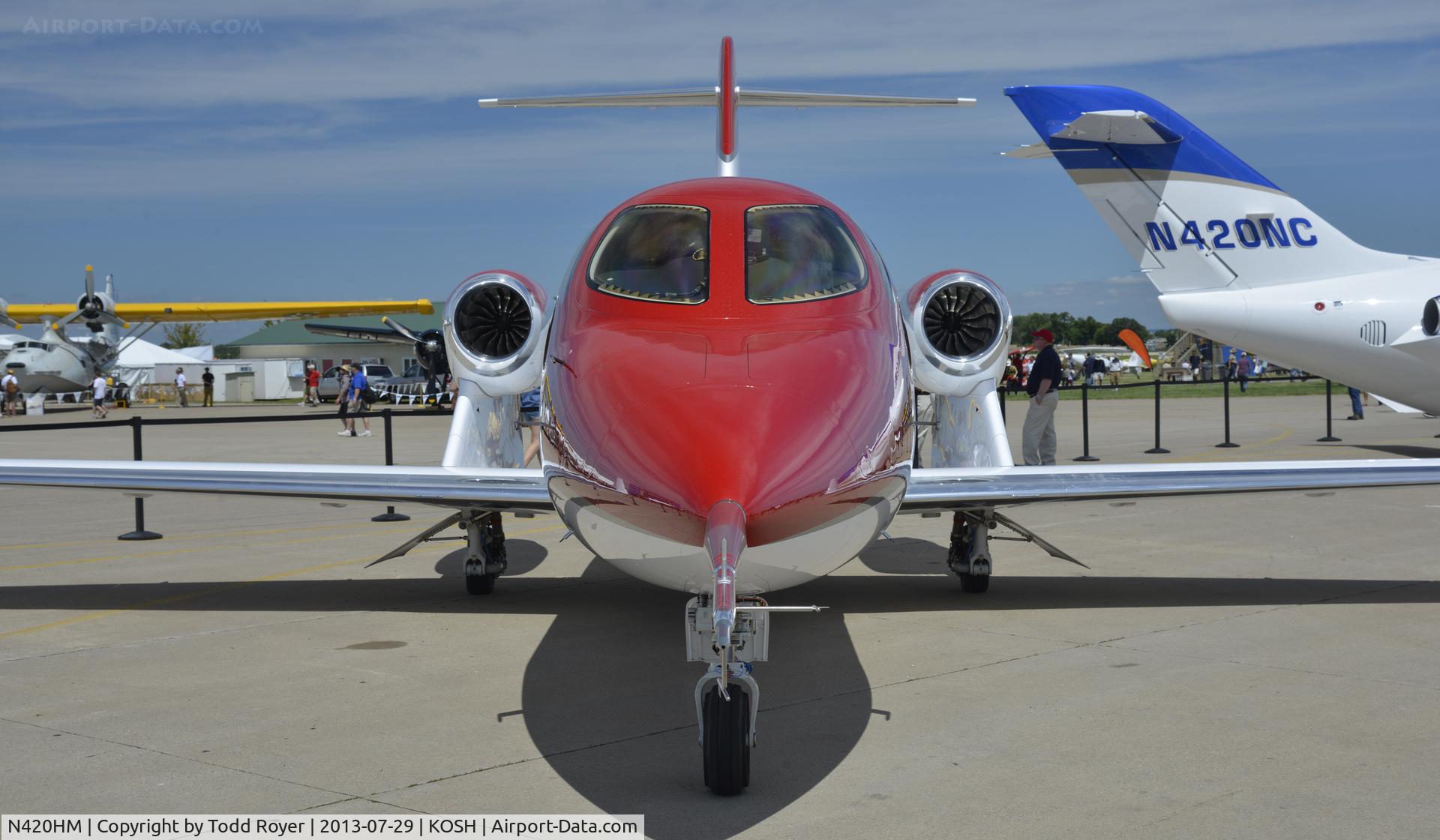 N420HM, 2011 Honda HA-420 HondaJet C/N 42000002, Airventure 2013