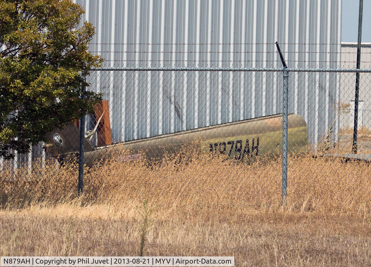N879AH, Bell UH-1H C/N 66-16879, I found the tail boom at the Yuba County Airport, Marysville, CA.