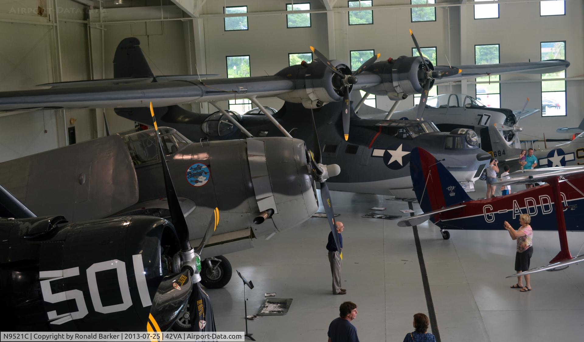 N9521C, 1943 Consolidated Vultee 28-5ACF C/N 1656, BU 48294, Military Aviation Museum, Pungo, VA