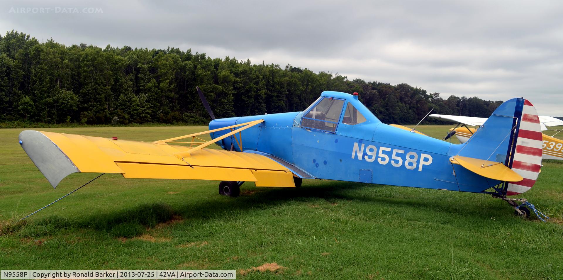 N9558P, 1974 Piper PA-25-235 C/N 25-7405673, Tug used to tow signs, Pungo, VA