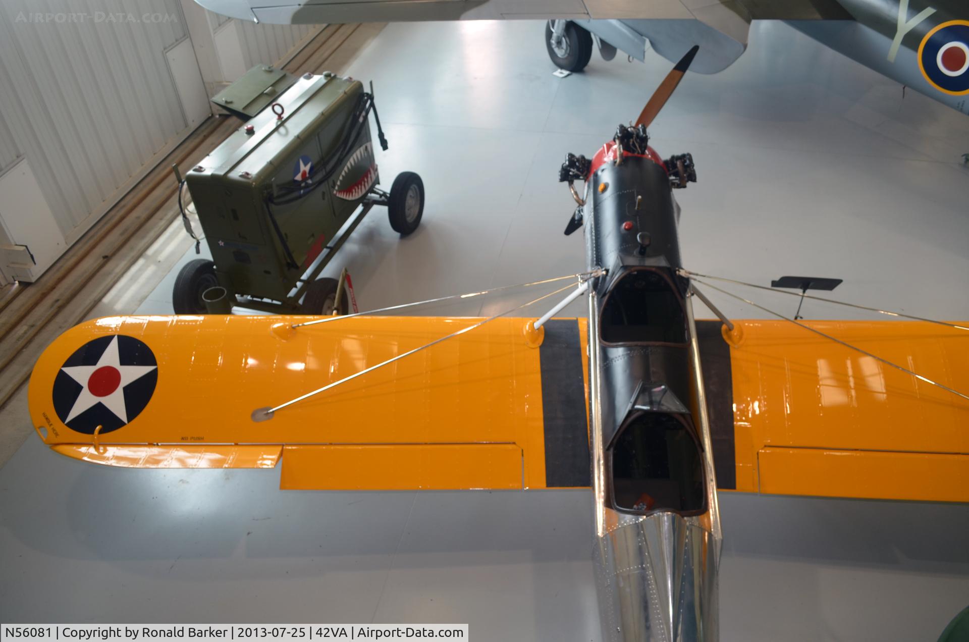 N56081, 1942 Ryan Aeronautical ST3KR C/N 1926, Military Aviation Museum, Pungo, VA