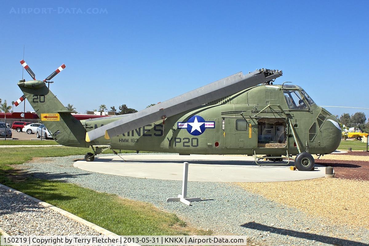 150219, Sikorsky UH-34D Seahorse C/N 58-1559, Displayed at the Flying Leathernecks Aviation Museum, San Diego