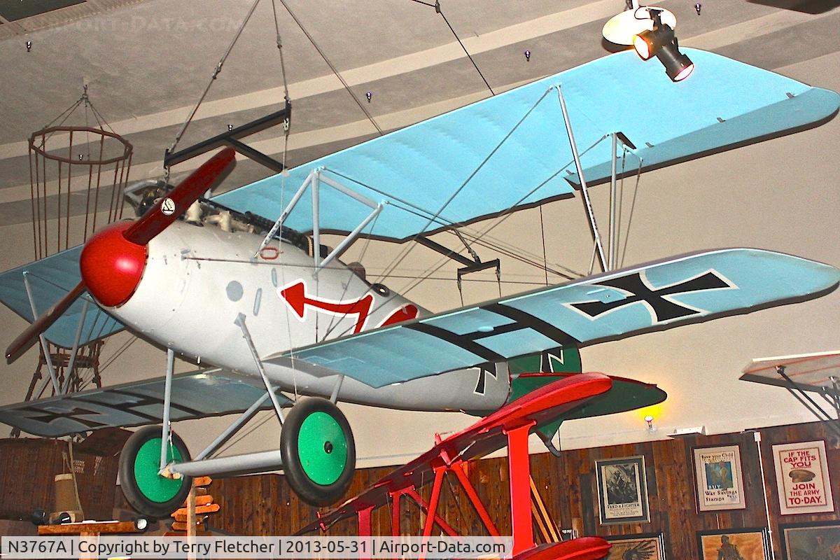 N3767A, 1980 Albatros D-V Replica C/N AA106, San Diego Air & Space Museum, Balboa Park, San Diego, California