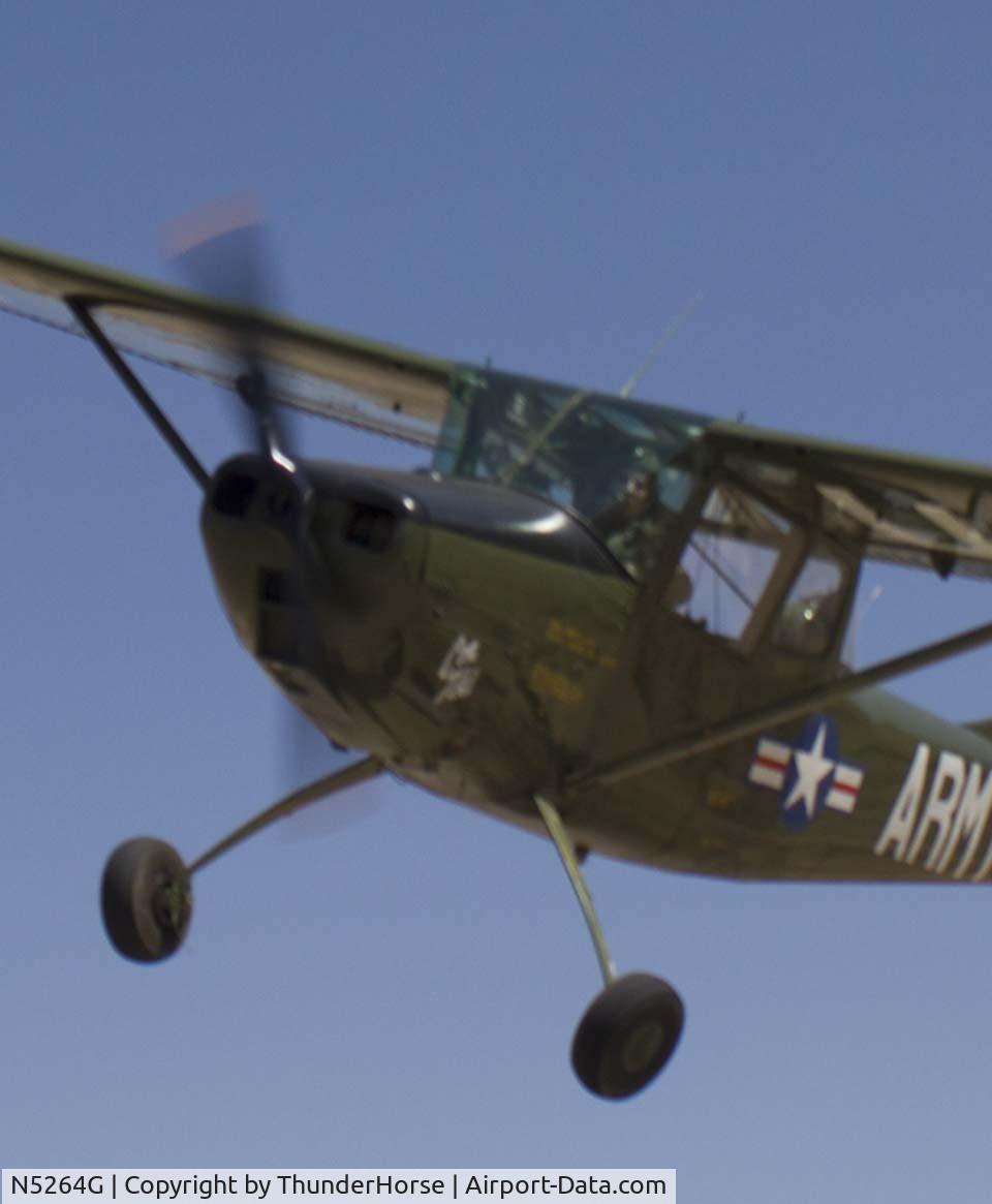 N5264G, 1950 Cessna O-1A C/N 21093, Lone Pine, Ca, USA