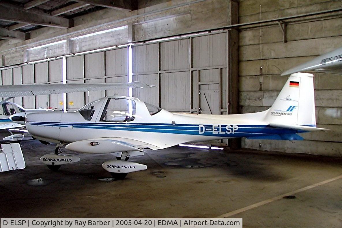 D-ELSP, 1987 Grob G-115A C/N 8016, Grob G.115A [8016] Augsburg~D 20/04/2005