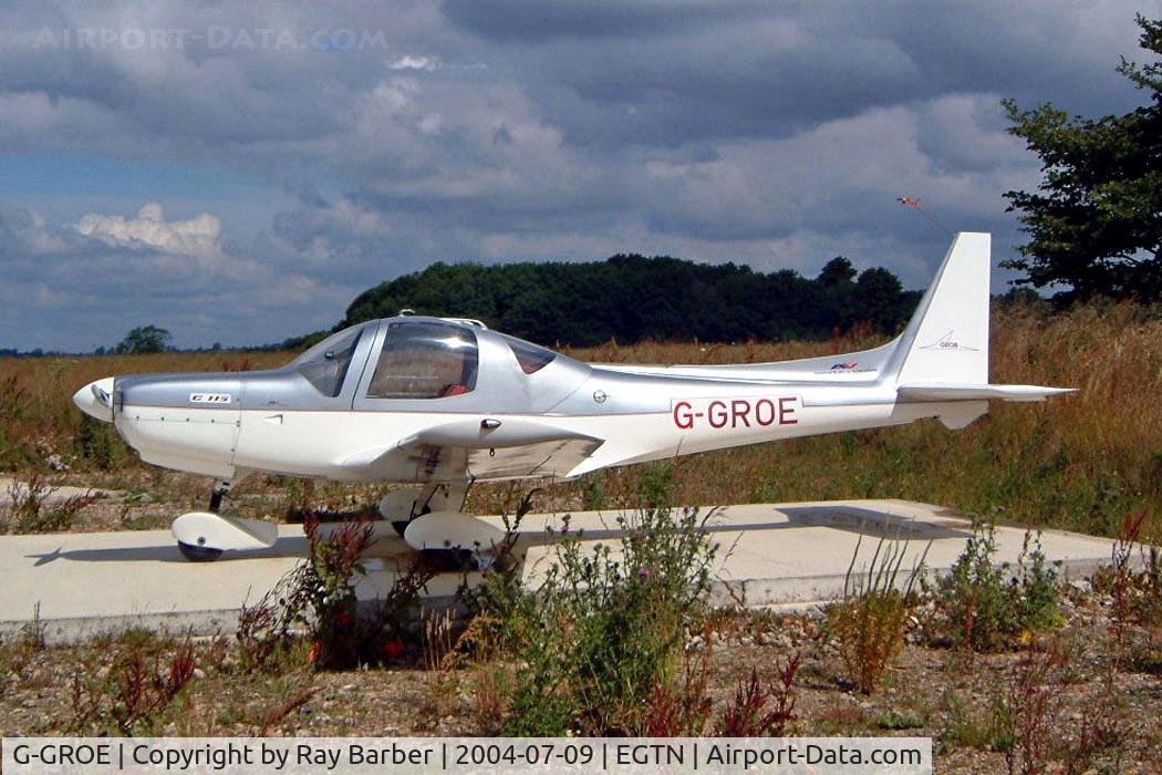 G-GROE, 1989 Grob G-115 C/N 8054, Grob G-115A [8054] Enstone~G 09/07/2004