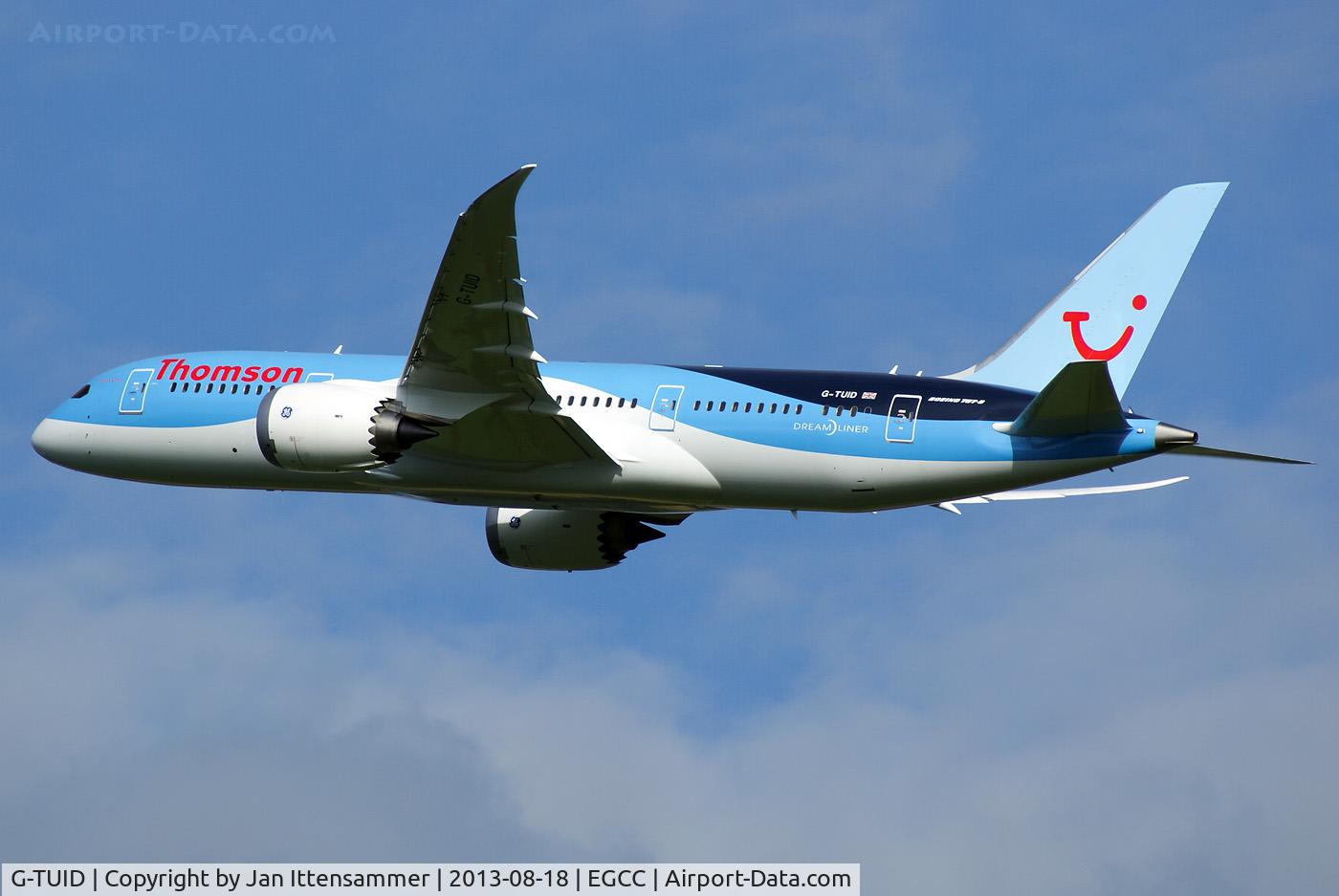 G-TUID, 2013 Boeing 787-8 Dreamliner C/N 36424, g-tuid