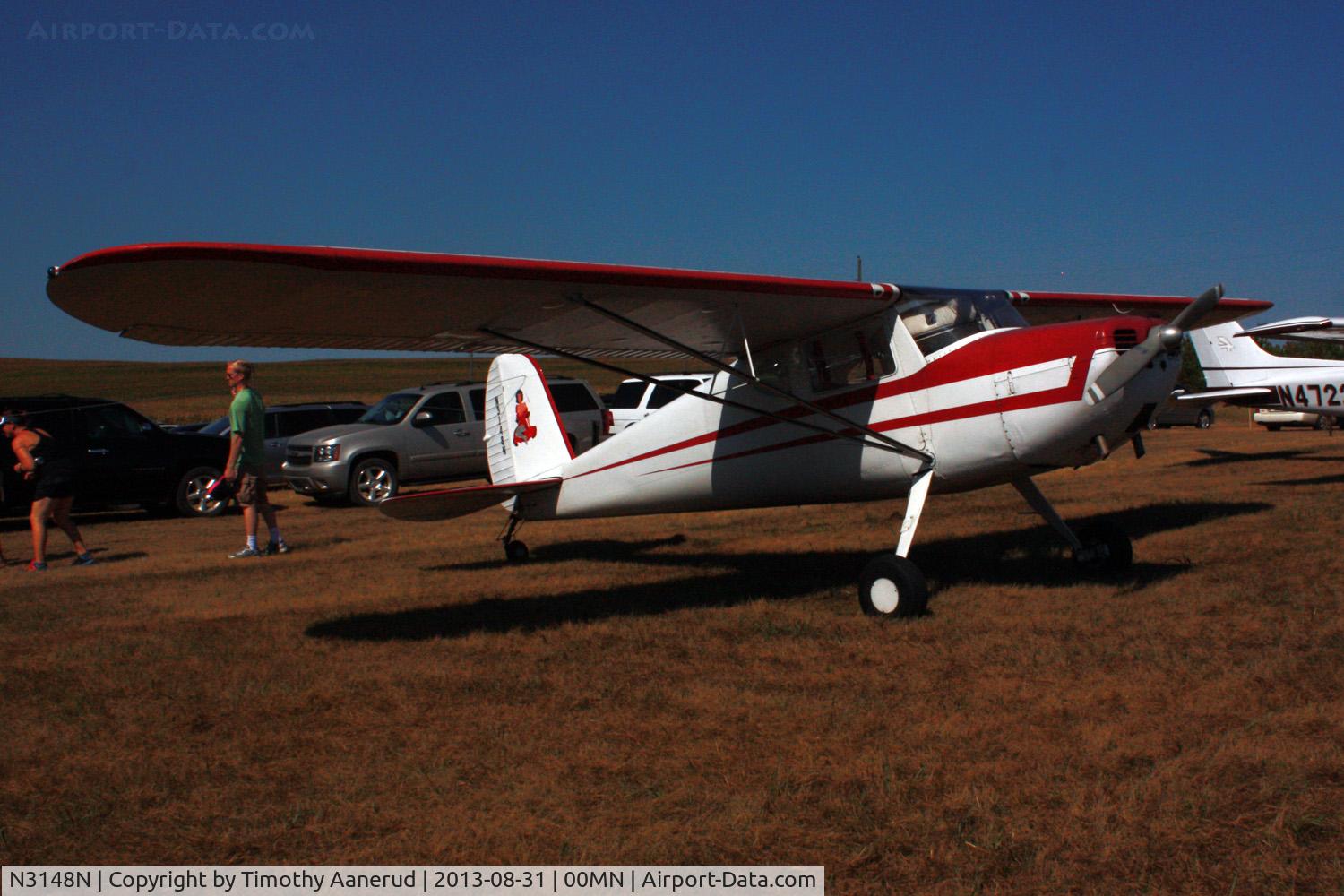 N3148N, 1947 Cessna 140 C/N 13406, 1947 Cessna 140, c/n: 13406