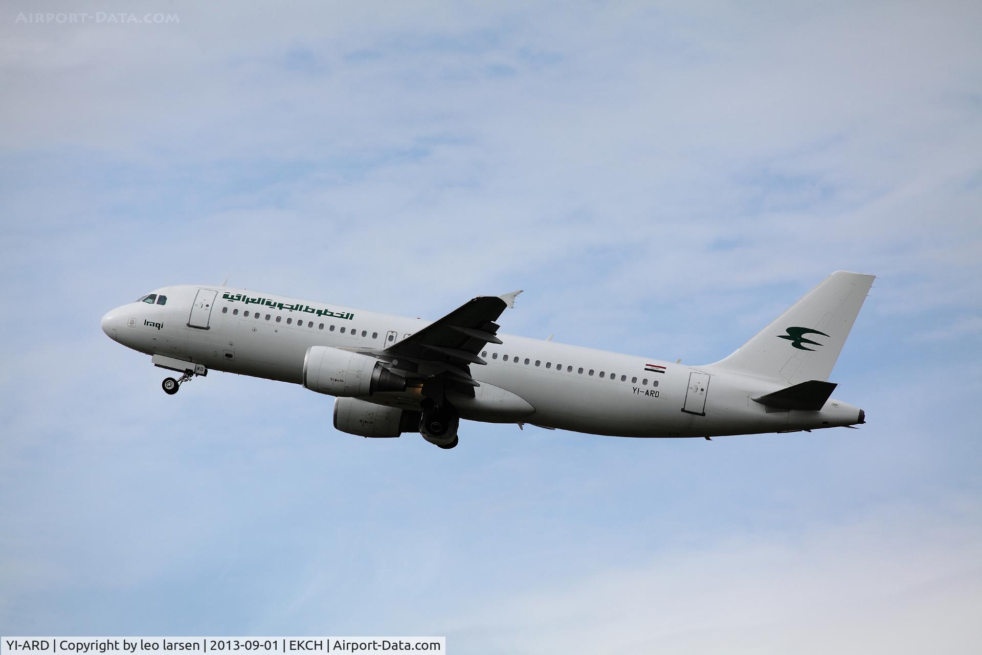 YI-ARD, 2013 Airbus A320-214 C/N 5464, Copenhagen Kastrup 1.9.13