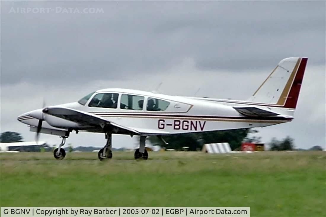 G-BGNV, 1979 Gulfstream American GA-7 Cougar C/N GA7-0078, Grumman American GA-7 Cougar [GA7-0078] Kemble~G 02/07/2005
