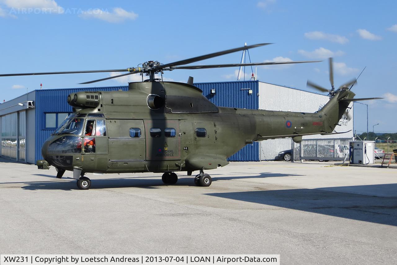 XW231, 1972 Westland Puma HC.1 C/N 1195, Fuel Stop
