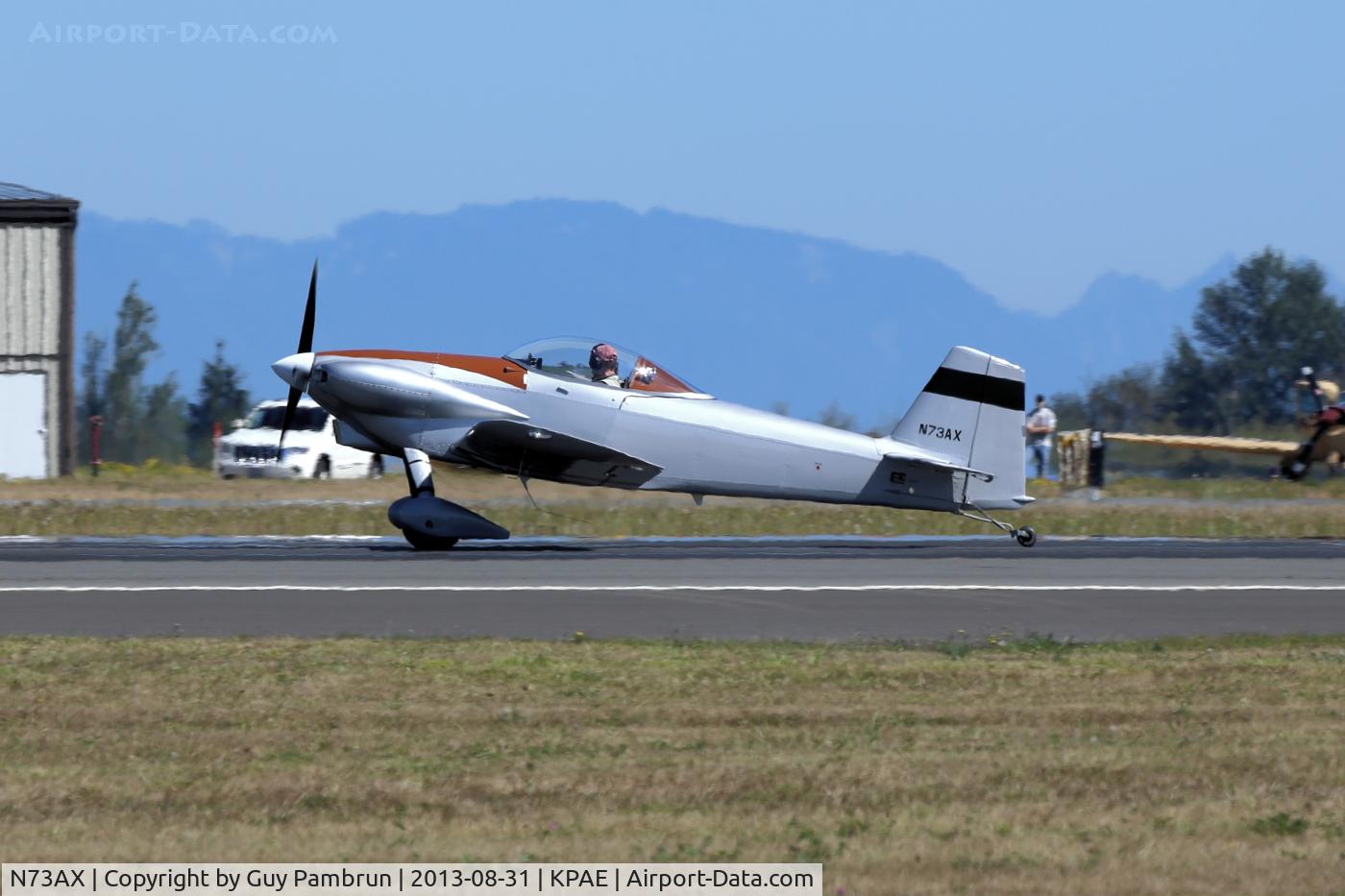 N73AX, 1990 Vans RV-3 C/N 11024, Takeoff
