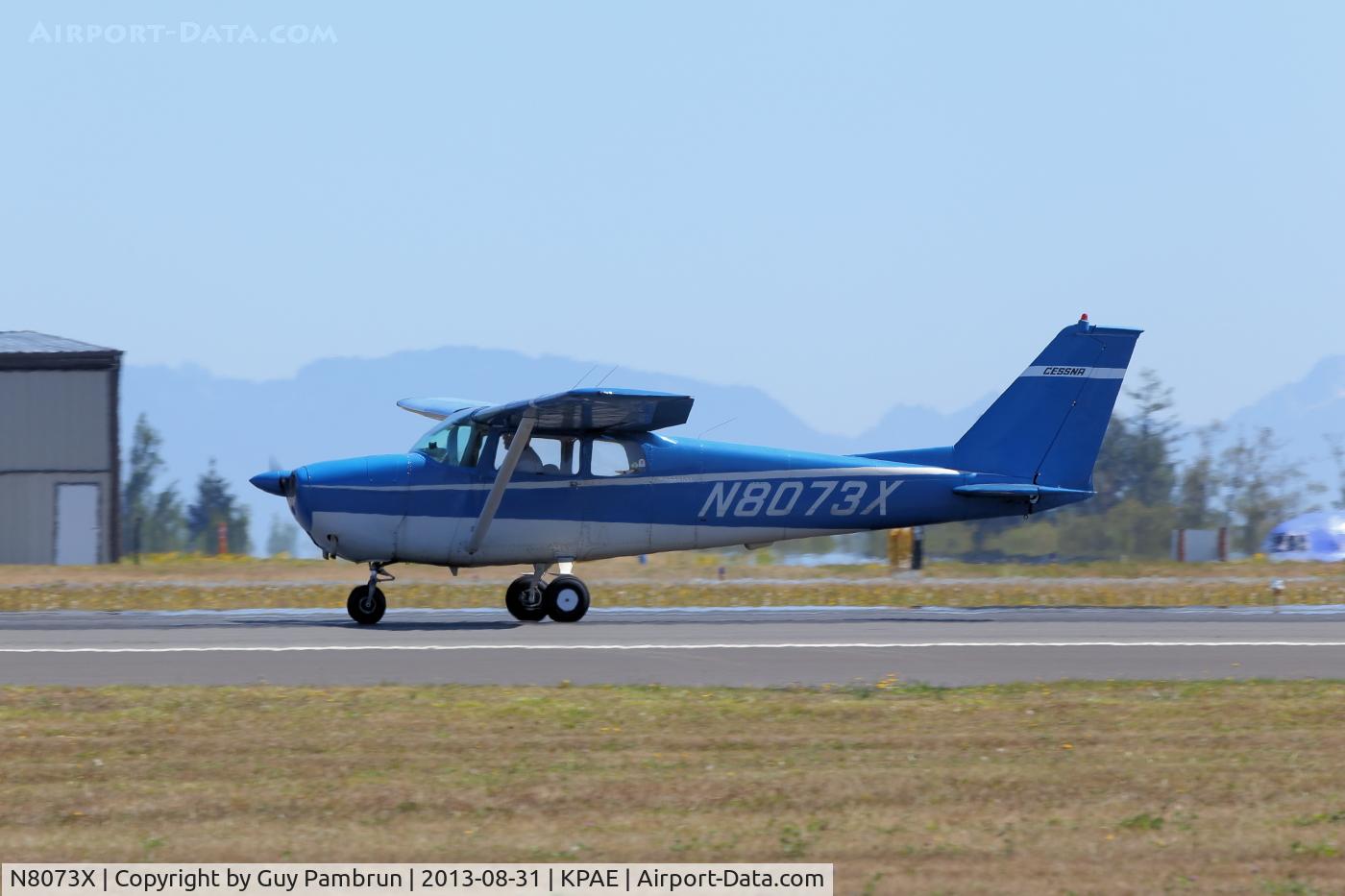 N8073X, 1961 Cessna 172B C/N 17248573, Takeoff