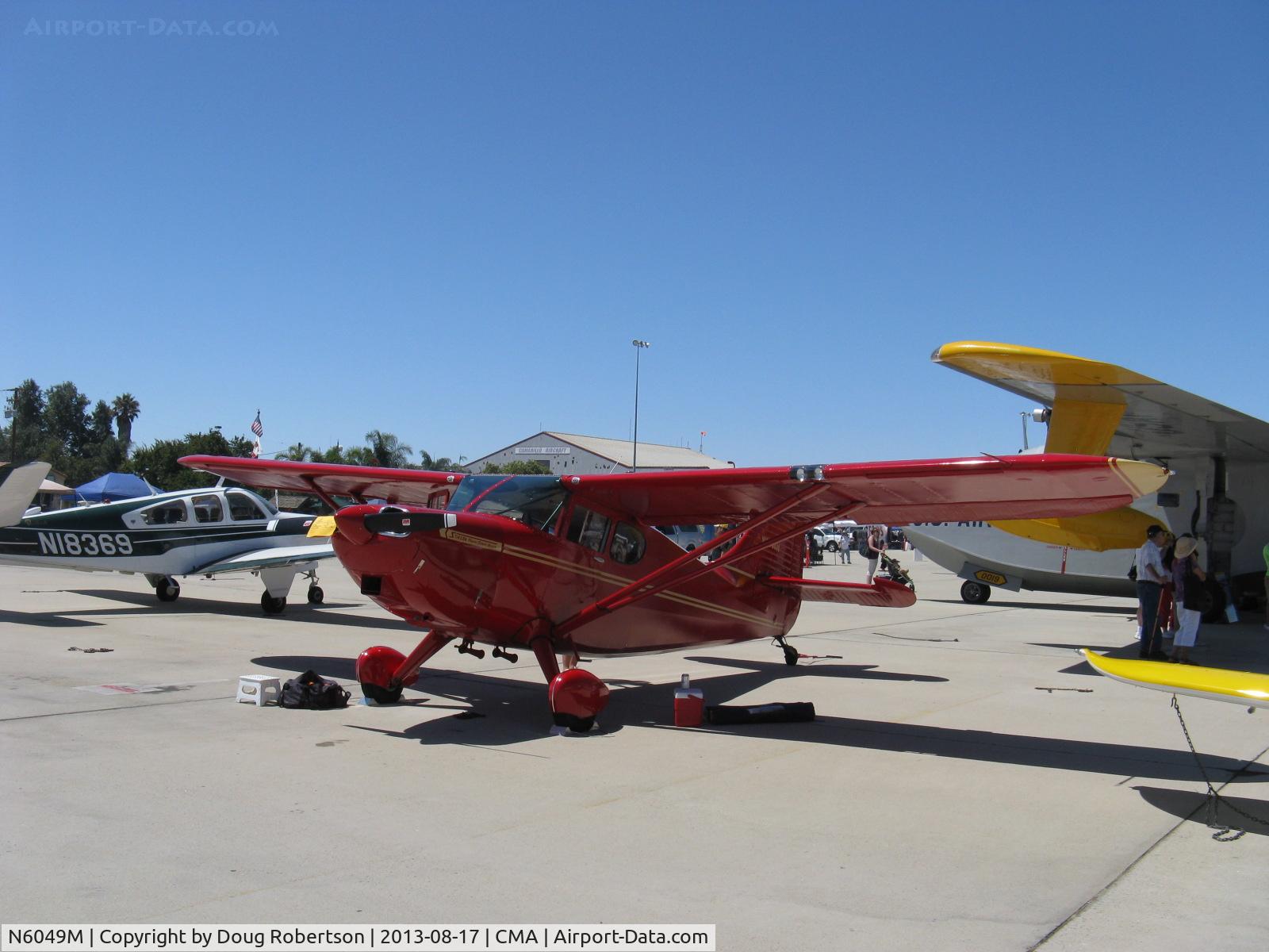 N6049M, 1947 Stinson 108-3 Voyager C/N 108-4049, 1947 Stinson 108-3 VOYAGER STATION WAGON, Franklin 6A4-165 165 Hp