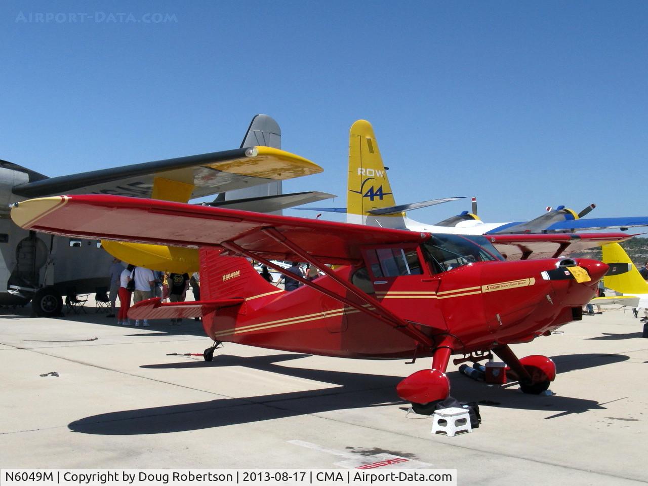 N6049M, 1947 Stinson 108-3 Voyager C/N 108-4049, 1947 Stinson 108-3 VOYAGER STATION WAGON, Franklin 6A4-165 165 Hp