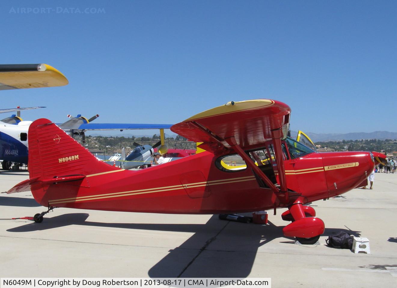 N6049M, 1947 Stinson 108-3 Voyager C/N 108-4049, 1947 Stinson 108-3 VOYAGER STATION WAGON, Franklin 6A4-165 165 Hp, this top of the line Stinson 108 is in immaculate appearance and is stunning inside & out! Flown by Lady pilot.