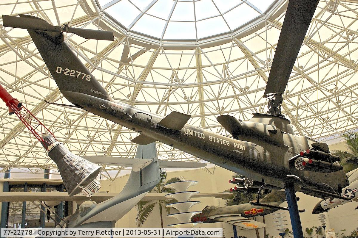 77-22778, 1977 Bell AH-1S Cobra C/N 22116, Exhibited at the Air and Space Museum , Balboa Park , San Diego , California