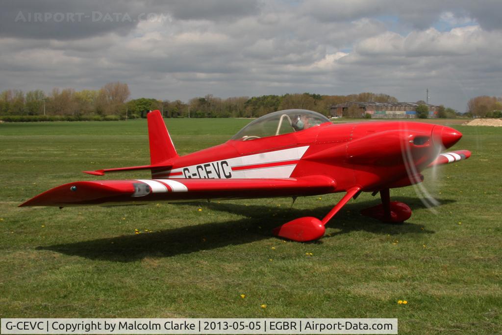 G-CEVC, 2007 Vans RV-4 C/N 2726, Vans RV-4 at The Real Aeroplane Company's May-hem Fly-In, Breighton Airfield, May 2013.