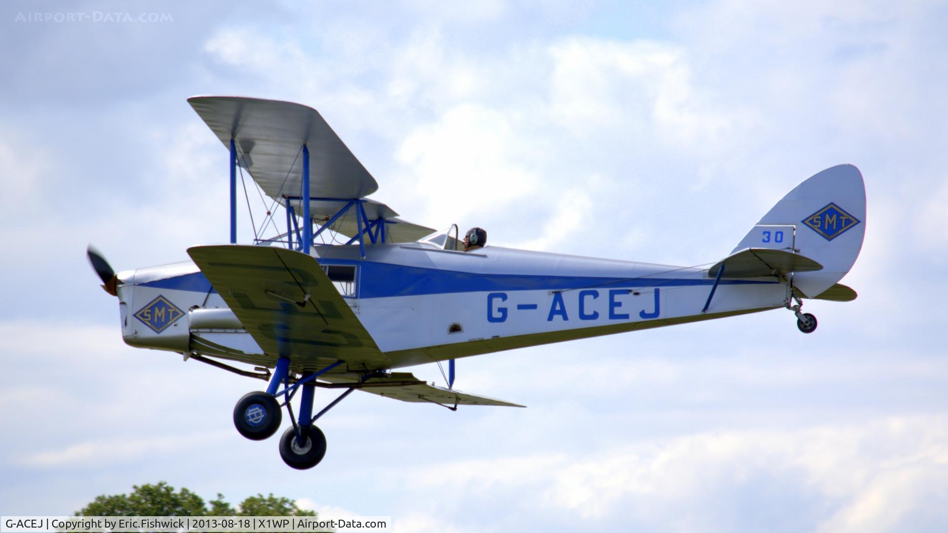 G-ACEJ, 1933 De Havilland DH.83 Fox Moth C/N 4069, 41. G-ACEJ at The 28th. International Moth Rally at Woburn Abbey, Aug. 2013.