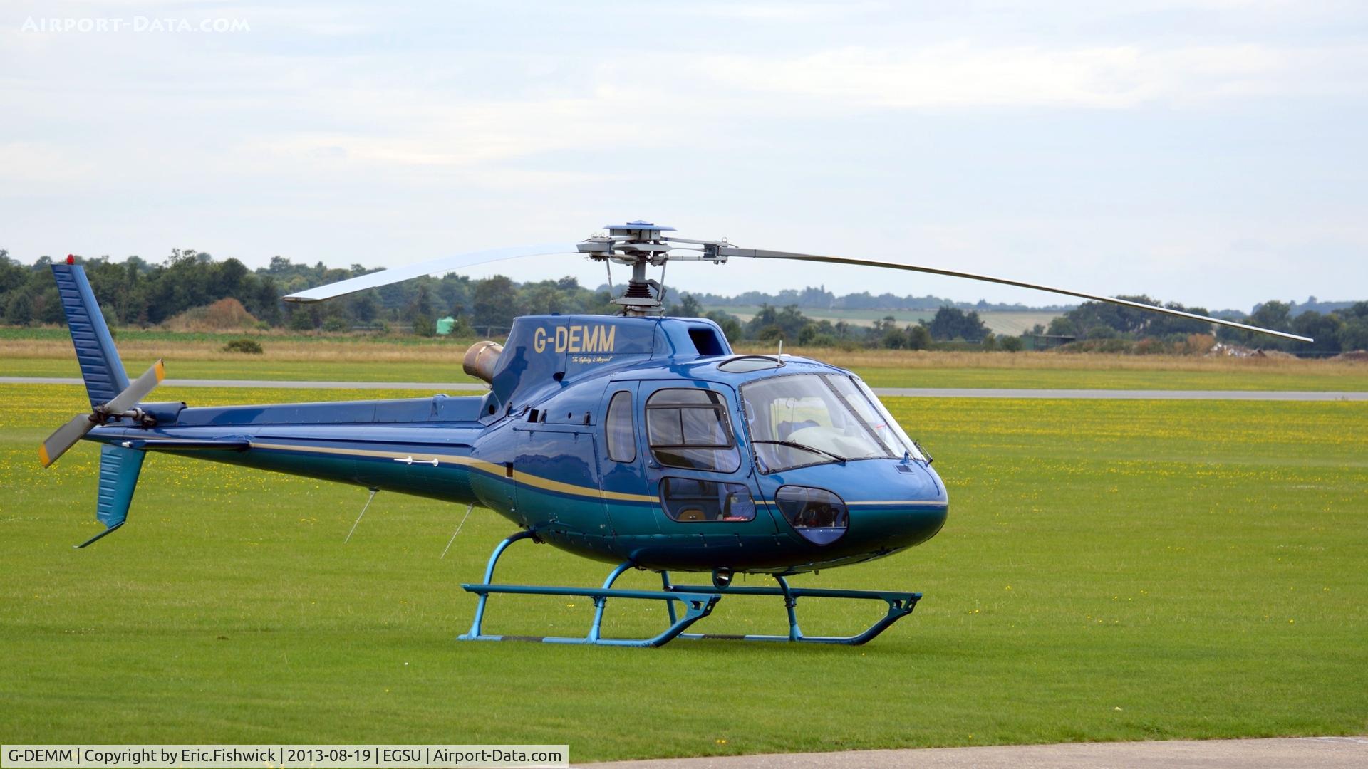G-DEMM, 2003 Eurocopter AS-350B-2 Ecureuil Ecureuil C/N 3741, 3. G-DEMM at Duxford Airfield.