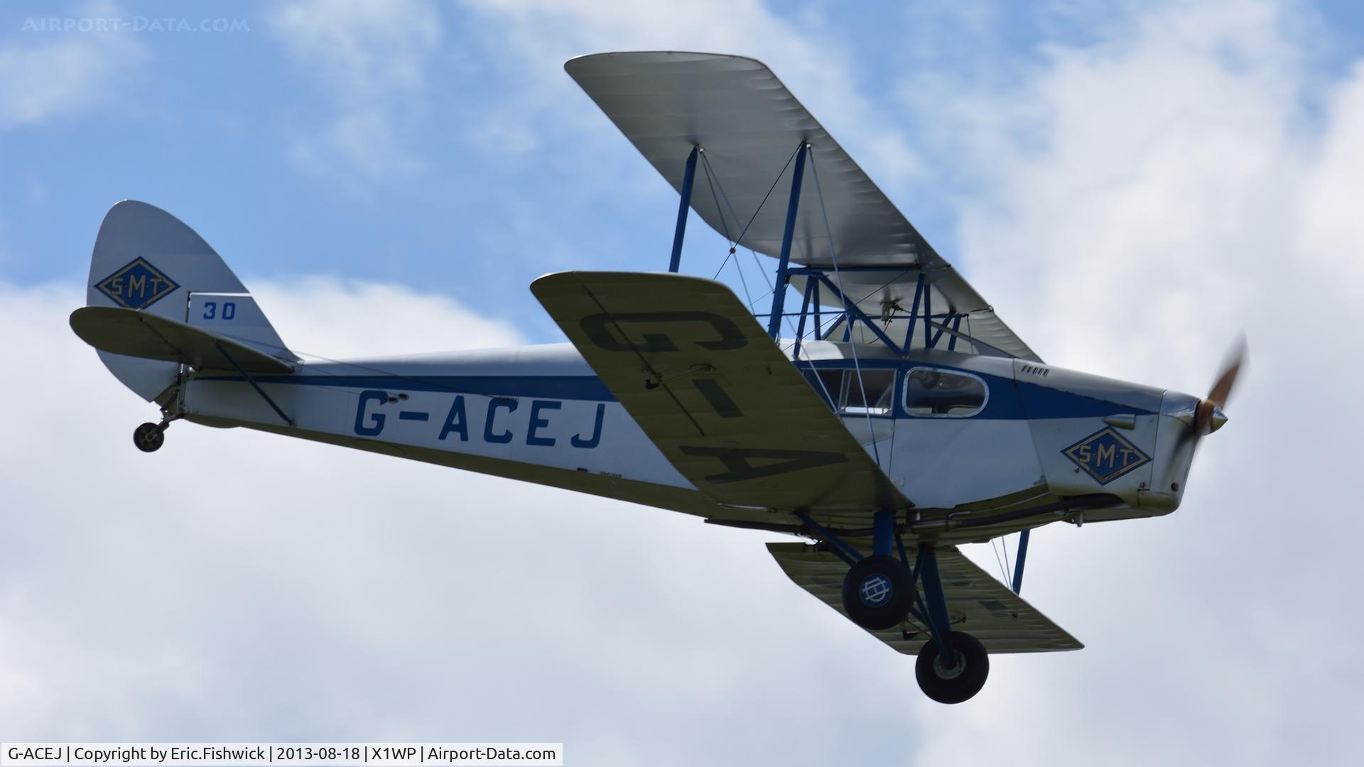 G-ACEJ, 1933 De Havilland DH.83 Fox Moth C/N 4069, 42. G-ACEJ at The 28th. International Moth Rally at Woburn Abbey, Aug. 2013.