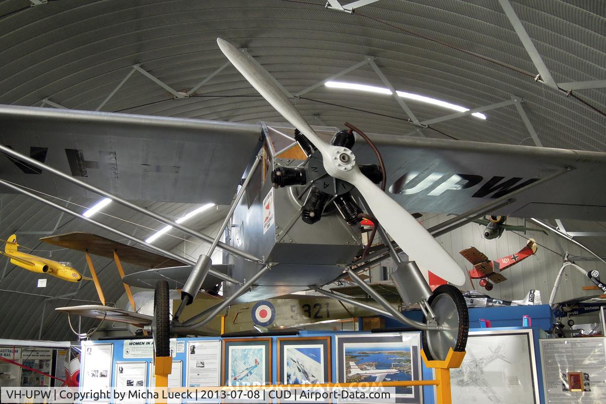 VH-UPW, Wickner Wicko C/N 1, Replica at the Queensland Air Museum