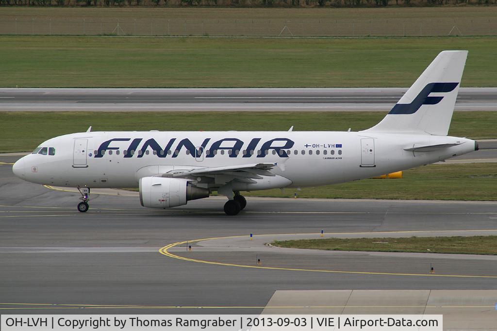 OH-LVH, 2000 Airbus A319-112 C/N 1184, Finnair Airbus A319