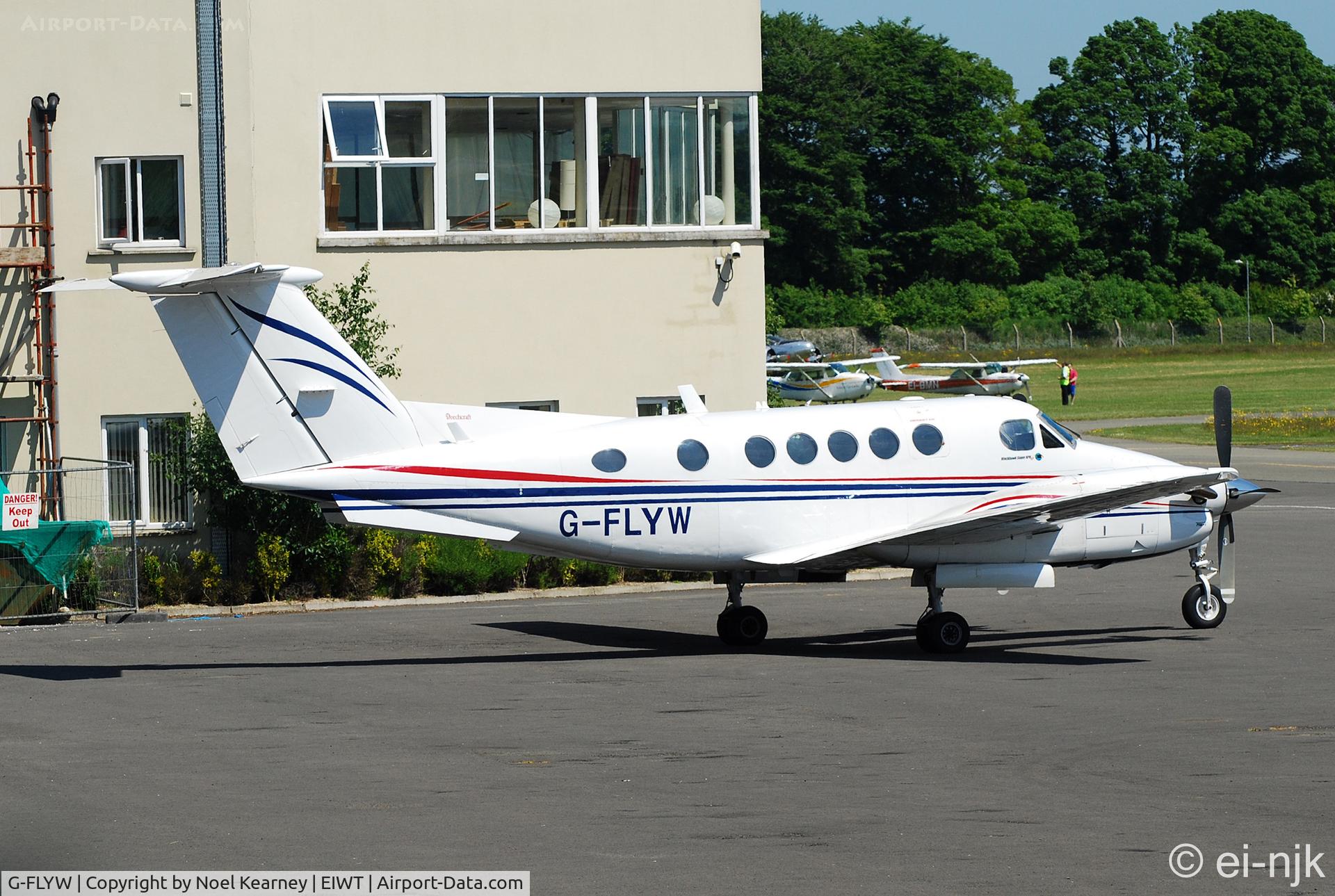 G-FLYW, 1977 Beech 200 Super King Air C/N BB-209, Photographed on the ramp at Weston.