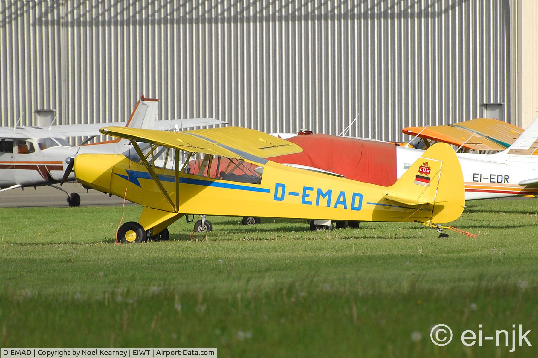 D-EMAD, Piper PA-18-95 Super Cub Super Cub C/N 18-2030, Photographed on a night stop over at Weston.