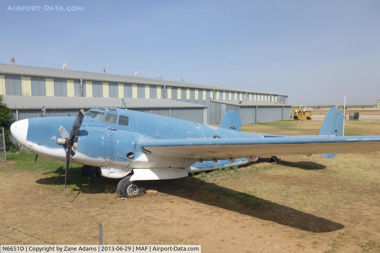 N6651D, 1962 Lockheed PV-2D Harpoon C/N 15-1503, At the CAF Museum at Midland International
