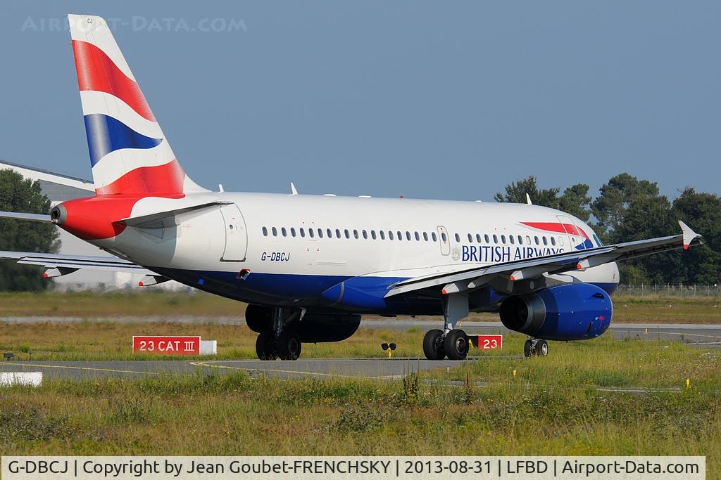 G-DBCJ, 2006 Airbus A319-131 C/N 2981, departure to LGW