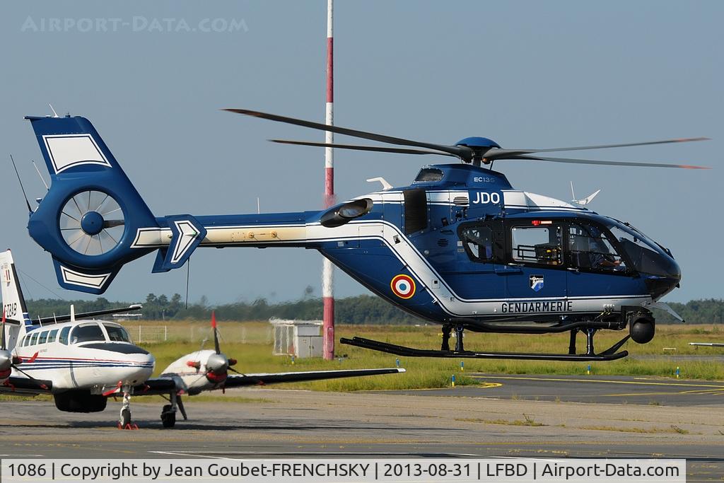 1086, 2012 Eurocopter EC-135T-2 C/N 1086, FRANCE GENDARMERIE