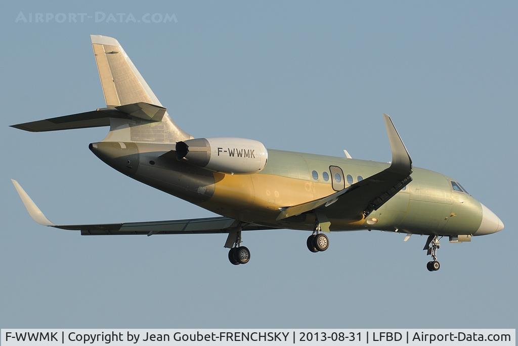 F-WWMK, 2013 Dassault Falcon 2000LXS C/N 267, fight test MEDOC landing 23