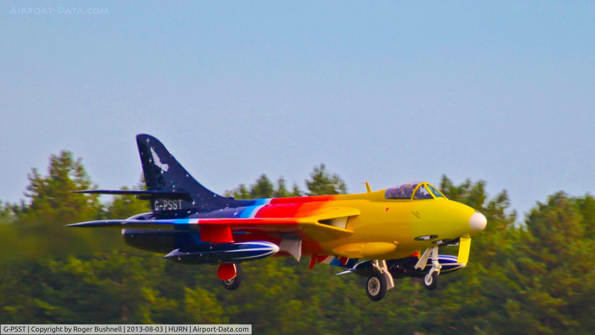 G-PSST, 1959 Hawker Hunter F.58A C/N HABL-003115, Hurn Airport
