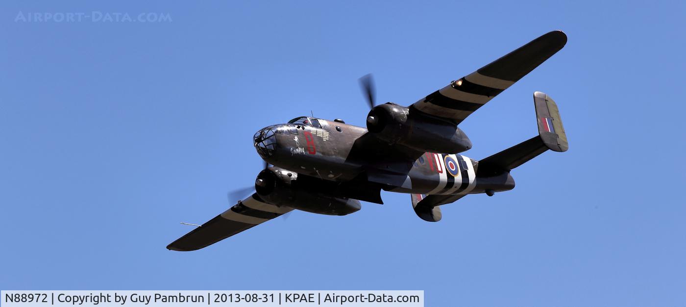 N88972, 1943 North American B-25D Mitchell C/N 100-23644, 2013 6th Annual Vintage Aircraft Weekend at the Historic Flight Foundation located at Payne Field