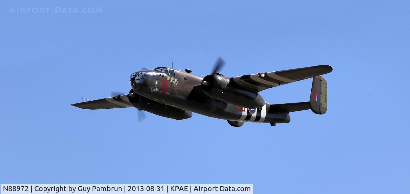 N88972, 1943 North American B-25D Mitchell C/N 100-23644, 2013 6th Annual Vintage Aircraft Weekend at the Historic Flight Foundation located at Payne Field