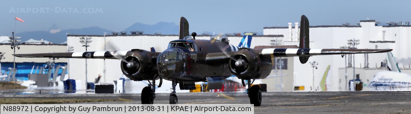 N88972, 1943 North American B-25D Mitchell C/N 100-23644, 2013 6th Annual Vintage Aircraft Weekend at the Historic Flight Foundation located at Payne Field
