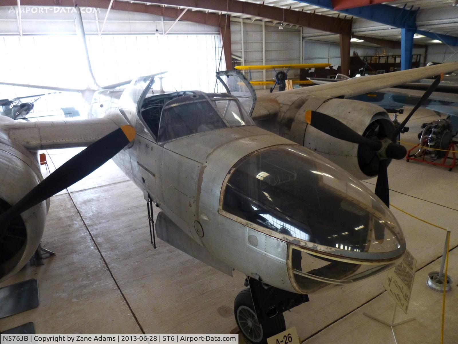 N576JB, 1945 Douglas A-26C Invader C/N 28772, At the War Eagles Museum - Santa Teresa, NM