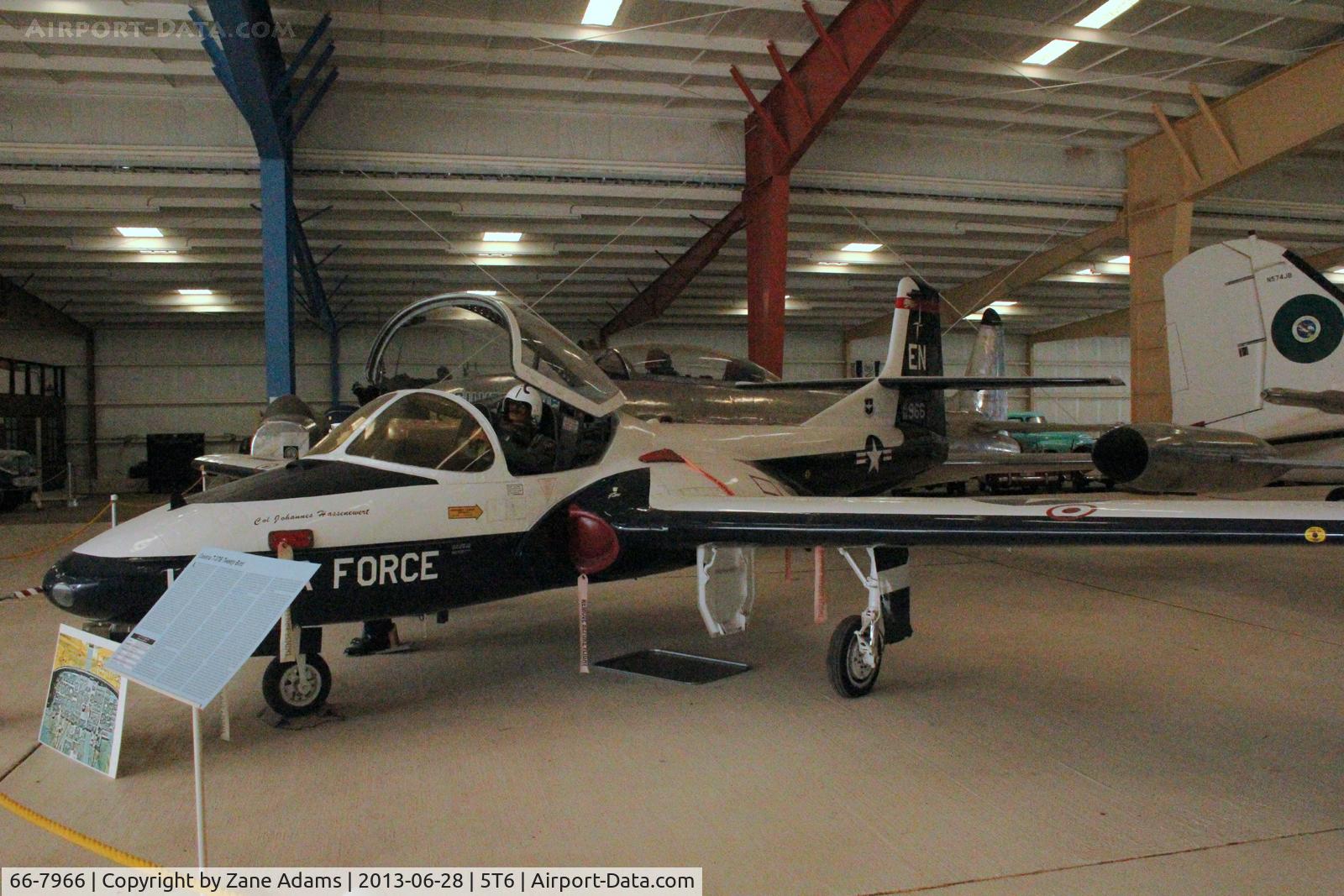 66-7966, 1966 Cessna T-37B Tweety Bird C/N 40926, At the War Eagles Museum - Santa Teresa, NM