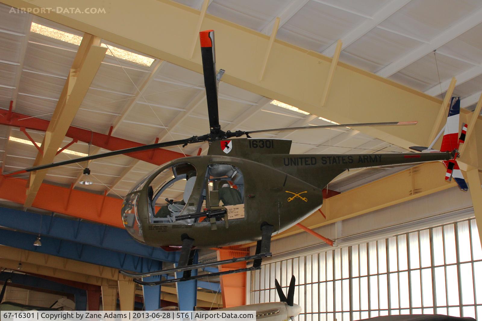 67-16301, 1967 Hughes OH-6A Cayuse C/N 0686, At the War Eagles Museum - Santa Teresa, NM