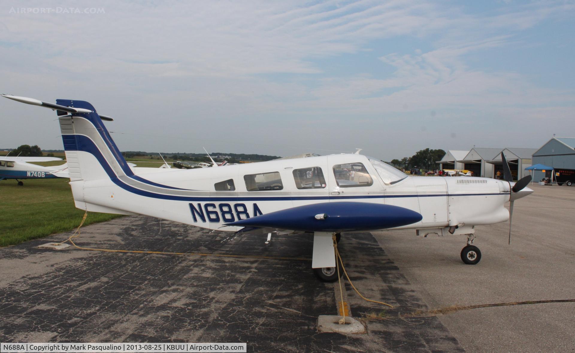 N688A, 1978 Piper PA-32RT-300T Turbo Lance II C/N 32R7887184, Piper PA-32RT-300T