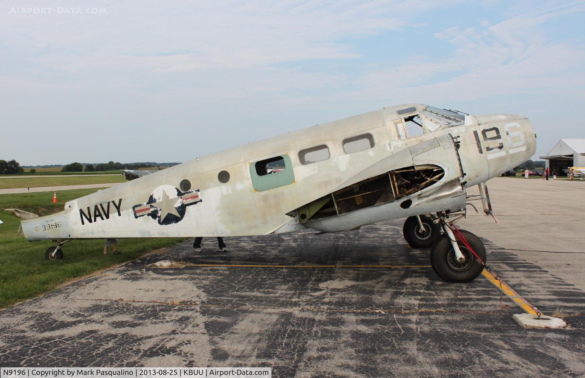 N9196, 1968 Beech RC-45J Expeditor C/N 4215, Beech RC-45J