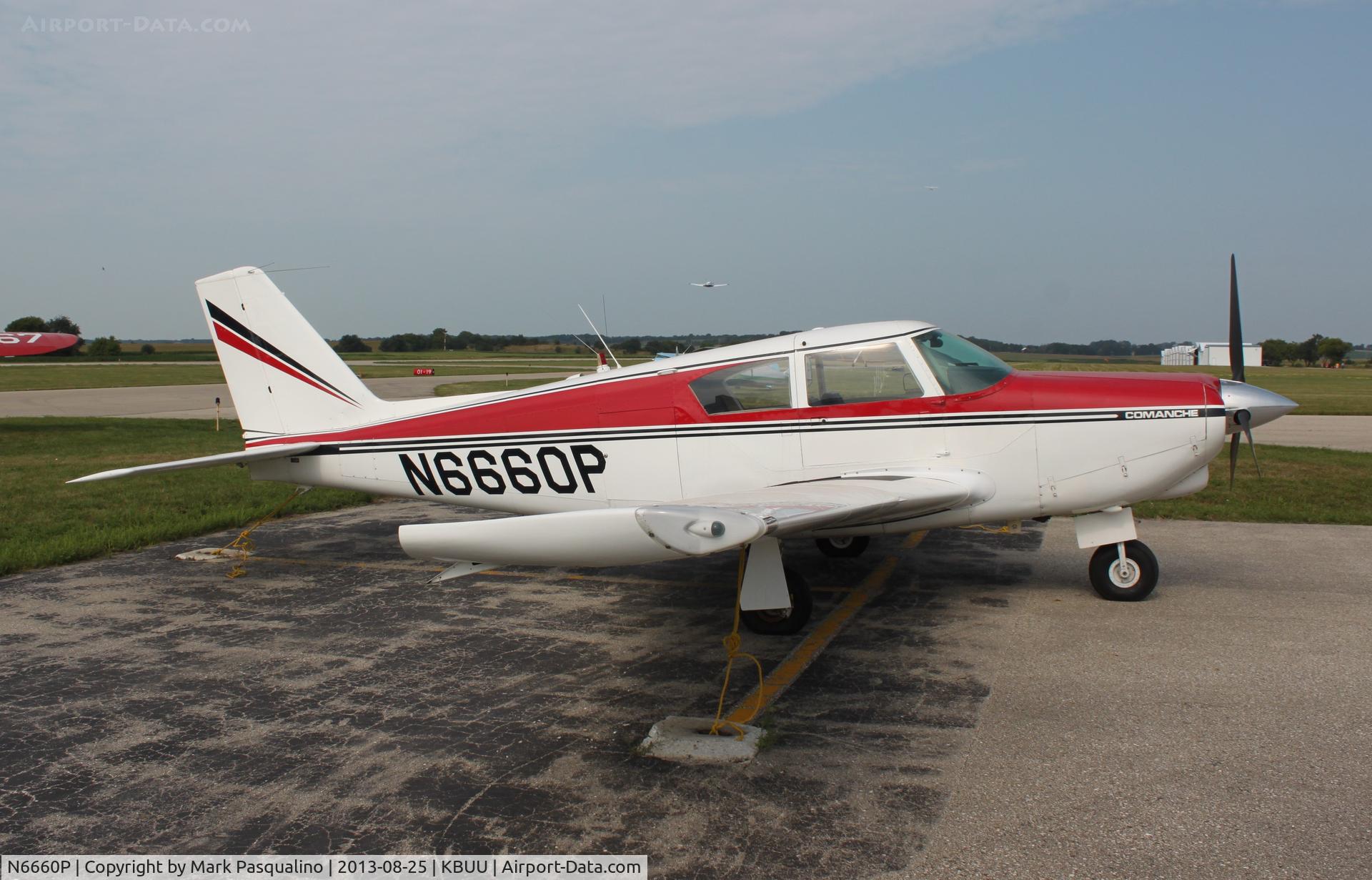 N6660P, 1960 Piper PA-24-250 Comanche C/N 24-1783, Piper PA-24-250